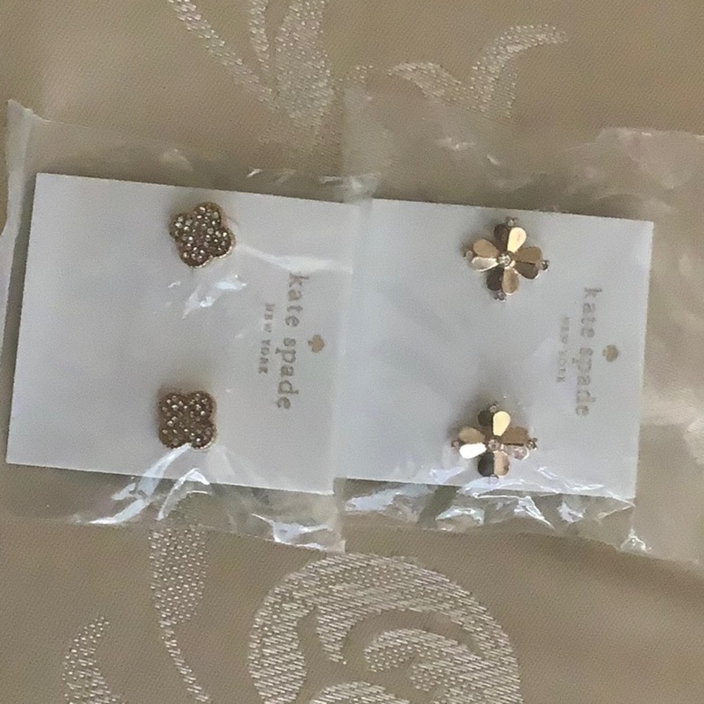 Kate spade gold earrings